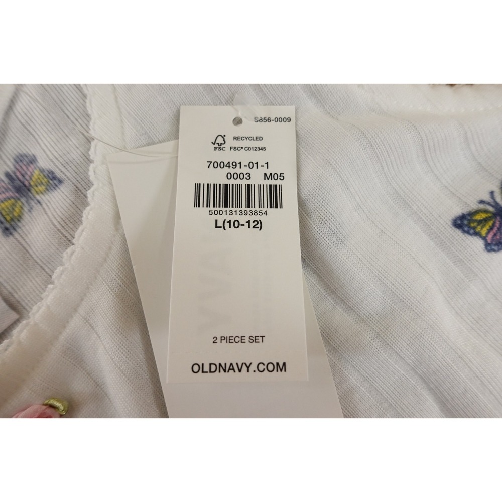 Old Navy Girls Size Large (10-12) Colorful Printed Tank Top & Tee 3 Pieces NWT - Picture 7 of 16